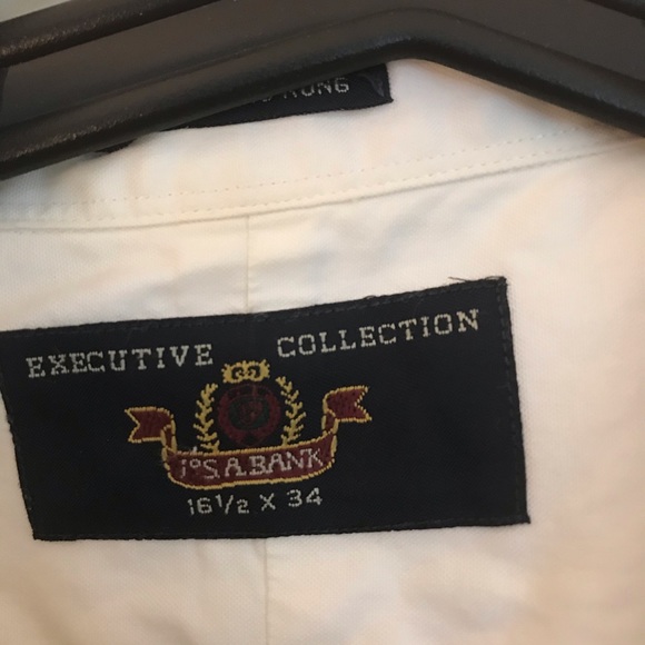 Jos. A. Bank MEN’S Executive White Button Down - Picture 2 of 6